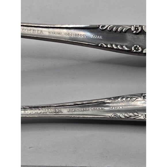 Columbia Beaded Handle Stainless Steel Flatware Serving Set 5 pcs. - Picture 6 of 11